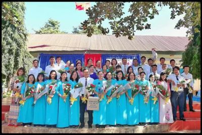 Trường THCS Nguyễn Huệ-Tọa đàm kỷ niệm 38 năm ngày hiến chương các nhà giáo việt nam 20.11