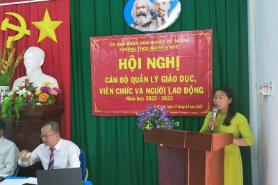 Hội nghị Cán bộ quản lý, viên chức và người lao động