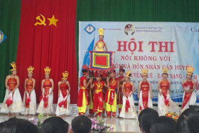 Trường THCS Nguyễn Huệ với hội thi “Nói không với tảo hôn, hôn nhân cận huyết”
