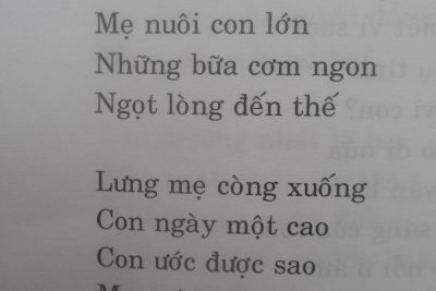 Bài Thơ: Mẹ