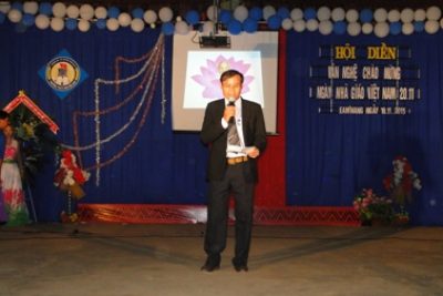 Liên đội trường THCS Nguyễn Huệ hội diễn văn nghệ chào mừng ngày nhà giáo việt nam 20/11