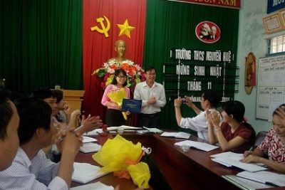 Một số hình ảnh hoat động của nhà trường năm học 2015-2016