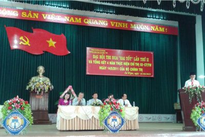 Phòng GD&ĐTCưM’gar đại hội thi đua hai tốt lần thứ II & TK 04 năm thực hiện CT 03 -CTTW.