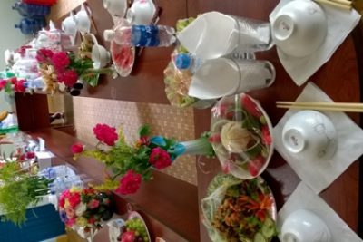 Truong THCS Nguyễn Huệ thi nghề PT năm học 2017-2018